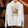Squirrel Animal Life Is Better With Books And a Unisex Hoodie
