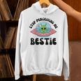 Stop Perceiving Me Bestie Alien Neurodivergent Introvert Unisex Hoodie