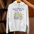 Tale As Old As Time Floral Bookshop Romantic Unisex Hoodie