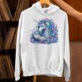 Unicorn Reading For Book Lovers Readers Unisex Hoodie