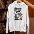 Vintage Reader Author Country Aesthetic Back Porch Book Club Unisex Hoodie