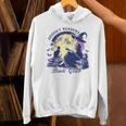 Vintage Sexy Witch Spooky Readers Book Lover Club Halloween Unisex Hoodie