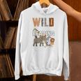 Wild About Reading Book Reader Book Nerd Book Reading Lover Premium Tri-Blend Unisex Hoodie