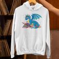 In A World Full Of Bookworms Be A Book Dragon Unisex Hoodie