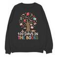 100 Days In The Books Reading Teacher Cute Book Lover Unisex Sweatshirt