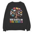 100 Days In The Books Reading Teachers Librarians School Unisex Sweatshirt
