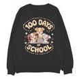 100 Days Of School Cute Puppies And Books Unisex Sweatshirt