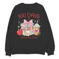 100th Day Of School Teachers 100 Days Of Coffee Chaos Books Unisex Sweatshirt 100th Day Of School Teachers 100 Days Of Coffee Chaos Books Unisex Sweatshirt