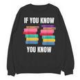 67 Reading Books 6 7 If You Know Six Seven Unisex Sweatshirt