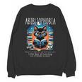 Abibliophobia Cat Reading Bookworm Reader Nerd For Men Women Girls Kids Unisex Sweatshirt Abibliophobia Cat Reading Bookworm Reader Nerd For Men Women Girls Kids Unisex Sweatshirt