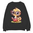 Adorable Book Lover Ostrich With Reading Glasses Cute Unisex Sweatshirt Adorable Book Lover Ostrich With Reading Glasses Cute Unisex Sweatshirt