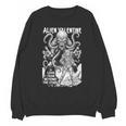 Alien Valentine Science Fiction Vintage Comic Book Unisex Sweatshirt