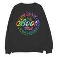 Anti Social Book Club Go Away I'm Reading Book Tie Dye Unisex Sweatshirt