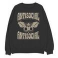 Antisocial Butterfly Quote Socially Selective Introvert Unisex Sweatshirt Antisocial Butterfly Quote Socially Selective Introvert Unisex Sweatshirt