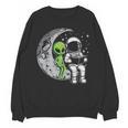 Astronaut Reading Book To Alien Moon Space Women Kids Men Unisex Sweatshirt Astronaut Reading Book To Alien Moon Space Women Kids Men Unisex Sweatshirt