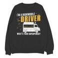 Awesome Bookmobile Driver What's Your Superpower Book Wagon Unisex Sweatshirt