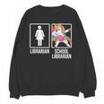 Back To School Library Unicorn Book Lover School Librarian Unisex Sweatshirt