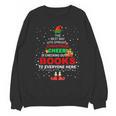 The Best Way To Spread Christmas Cheer Is Checking Out Books Unisex Sweatshirt The Best Way To Spread Christmas Cheer Is Checking Out Books Unisex Sweatshirt
