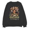 Big Cancer Energy Woman Camo Zodiac Book Teacher Unisex Sweatshirt