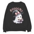 Boo Ghost Books Coquette Bow Halloween Women School Teacher Unisex Sweatshirt Boo Ghost Books Coquette Bow Halloween Women School Teacher Unisex Sweatshirt