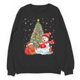 Book Christmas Tree Bookworm Gingerbread Man Snowman Reading Unisex Sweatshirt Book Christmas Tree Bookworm Gingerbread Man Snowman Reading Unisex Sweatshirt