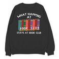 Book Club Read Reading Librarian Men Women Kids Unisex Sweatshirt