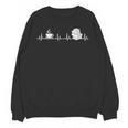 Book And Coffee Heartbeat Books Lovers Unisex Sweatshirt