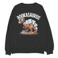 Book Dinosaur T-Rex Bookworm Dino Book Reading Unisex Sweatshirt