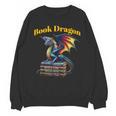 Book Dragon Mark Minson's Books Unisex Sweatshirt Book Dragon Mark Minson's Books Unisex Sweatshirt