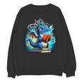 Book Dragon Reading Lover Unisex Sweatshirt Book Dragon Reading Lover Unisex Sweatshirt