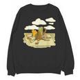 Book Frog Toad Vintage Book Frog Book Frog Reading Book Unisex Sweatshirt