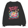 Book Girl Summer Beach Vacation Book Lover Unisex Sweatshirt