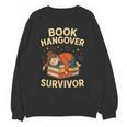 Book Hangover Survivor Reading Humor Librarian Bibliophiles Unisex Sweatshirt Book Hangover Survivor Reading Humor Librarian Bibliophiles Unisex Sweatshirt