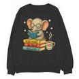 Book Lover Elephant Reading Books Library Read Books Be Kind Unisex Sweatshirt