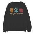Book Lover Reader Coffee Dog Book My Needs Are Simple For Men Women Unisex Sweatshirt Book Lover Reader Coffee Dog Book My Needs Are Simple For Men Women Unisex Sweatshirt