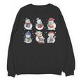 Book Lover Teacher Snowman Reading Books Christmas Winter Unisex Sweatshirt Book Lover Teacher Snowman Reading Books Christmas Winter Unisex Sweatshirt