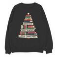 Book Merry Little Christmas Tree Holiday Unisex Sweatshirt