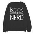Book Nerd Retro Style Readers Librarians Authors Bookworms Unisex Sweatshirt Book Nerd Retro Style Readers Librarians Authors Bookworms Unisex Sweatshirt