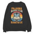 Book And Pajamas Reading Bedtime Unisex Sweatshirt