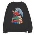Book Reading Book Reader Manatees Sea Animal Sea Cow Manatee Unisex Sweatshirt