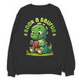 Book A Saurus Bookasaurus Dinosaur Book Girls Boys Toddler Unisex Sweatshirt