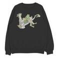 Book Shirt Frog Toad Vintage Book Frog Unisex Sweatshirt