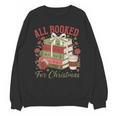 All Booked For Christmas Coquette Xmas Book Club Book Lovers Unisex Sweatshirt All Booked For Christmas Coquette Xmas Book Club Book Lovers Unisex Sweatshirt