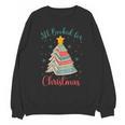 All Booked For Christmas Tree Book Bookish Christmas Unisex Sweatshirt All Booked For Christmas Tree Book Bookish Christmas Unisex Sweatshirt