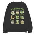 ALL Booked For St Patricks Day Bookish Leprechaun Bookworm Unisex Sweatshirt ALL Booked For St Patricks Day Bookish Leprechaun Bookworm Unisex Sweatshirt
