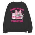 All Booked For Valentines Book Reading Coquette Bow Unisex Sweatshirt