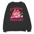 All Booked For Valentines Coquette Bow Book Valentine Day Unisex Sweatshirt