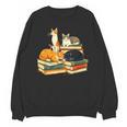 Bookish Cat Lover Cute Reading Squad Books & Kittens Love Unisex Sweatshirt Bookish Cat Lover Cute Reading Squad Books & Kittens Love Unisex Sweatshirt