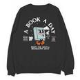 Bookish Mental Health Book A Day Retro Read More Book Unisex Sweatshirt