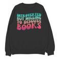 Bookish Reading Love Introverted But Willing To Discuss Book Unisex Sweatshirt Bookish Reading Love Introverted But Willing To Discuss Book Unisex Sweatshirt